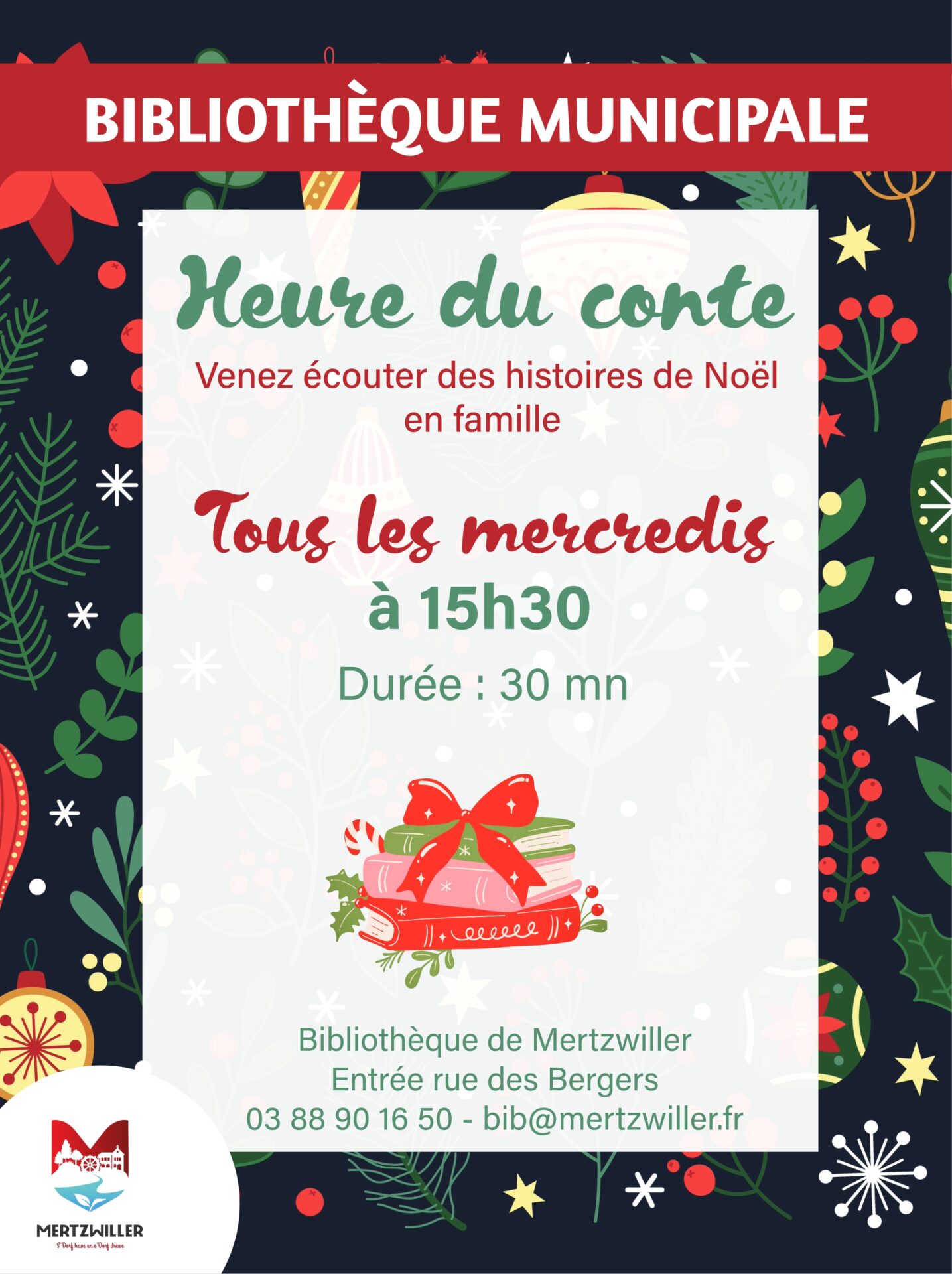 Heure du conte de Noël