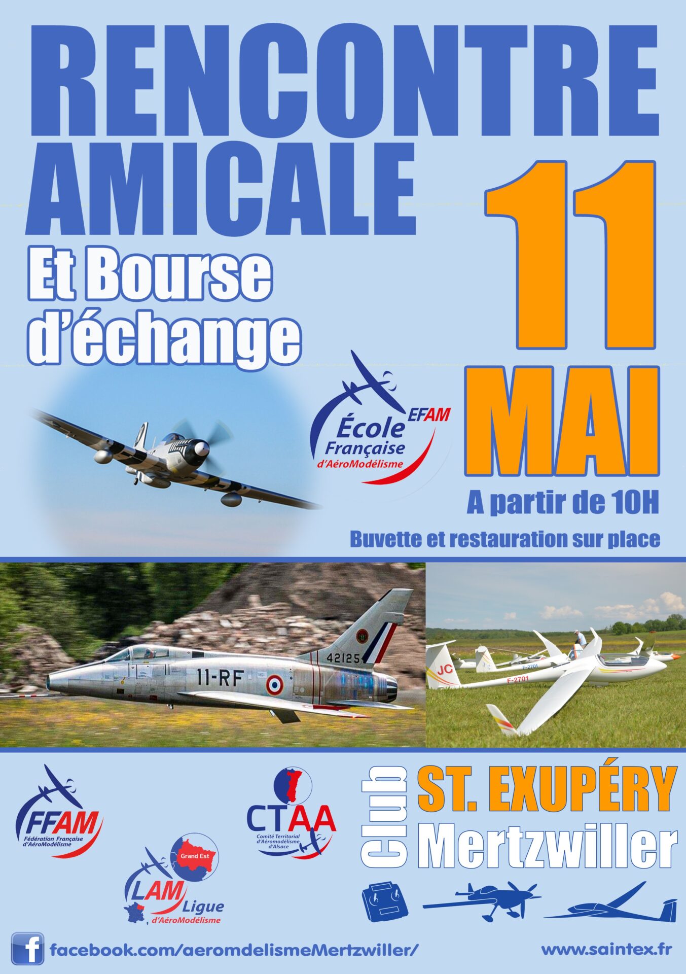Rencontre amicale et bourse d'échange aéromodélisme