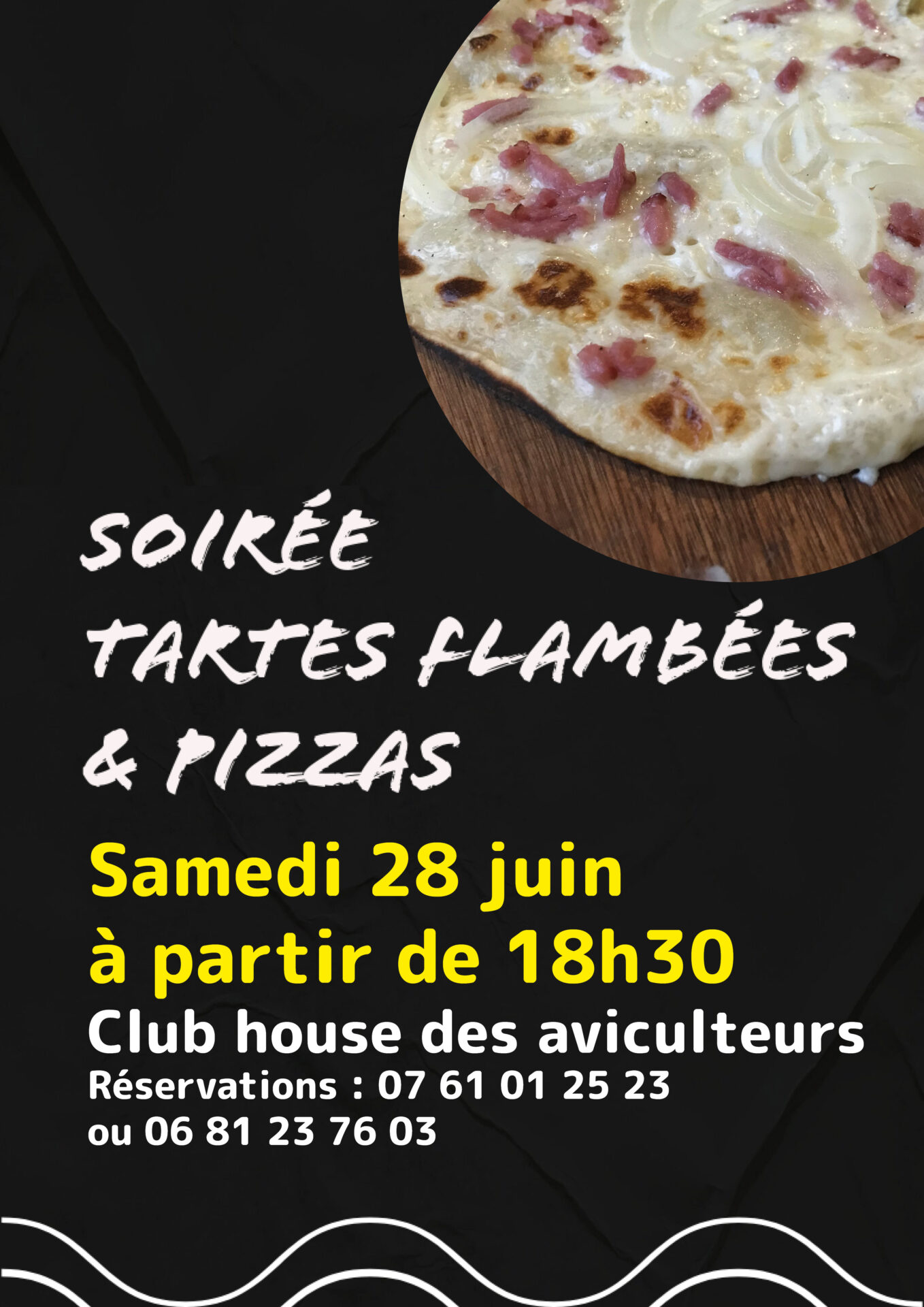 Soirée tartes flambées & pizzas