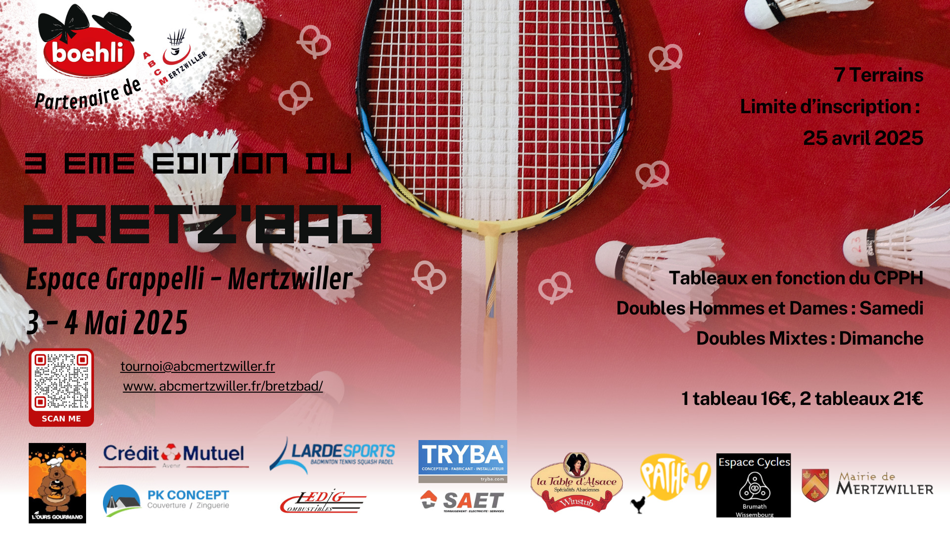 Bretz'Bad - Tournoi de badminton