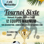 Fête d'été de l'AS Mertzwiller - Tournoi Sixte
