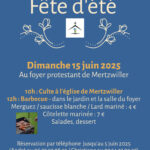 Fête d'été de la paroisse protestante
