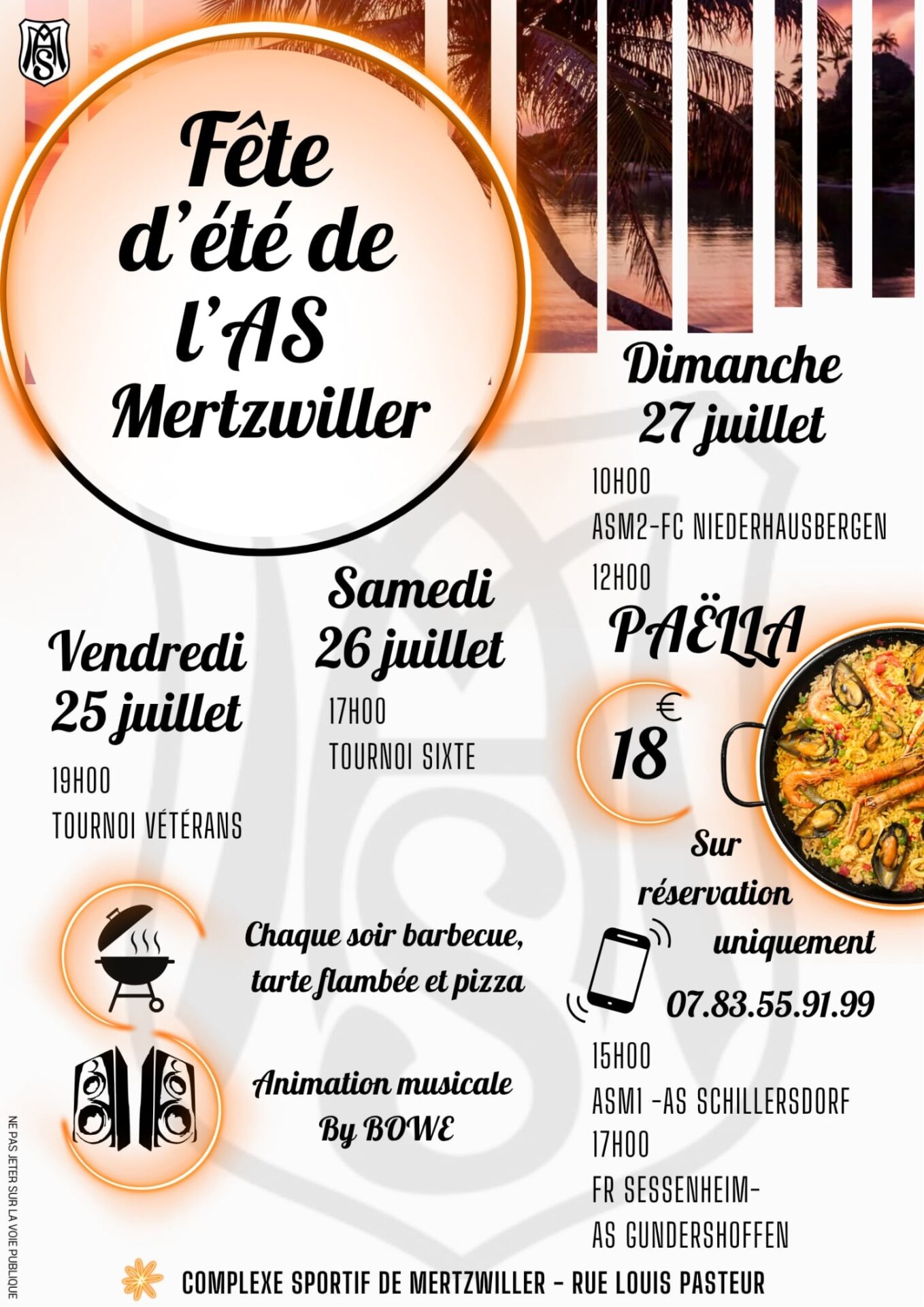 Fête d'été de l'AS Mertzwiller