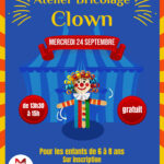 Atelier bricolage Clown