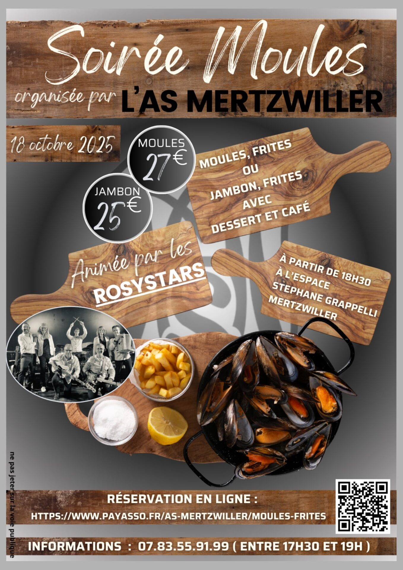 Soirée moules de l'AS Mertzwiller