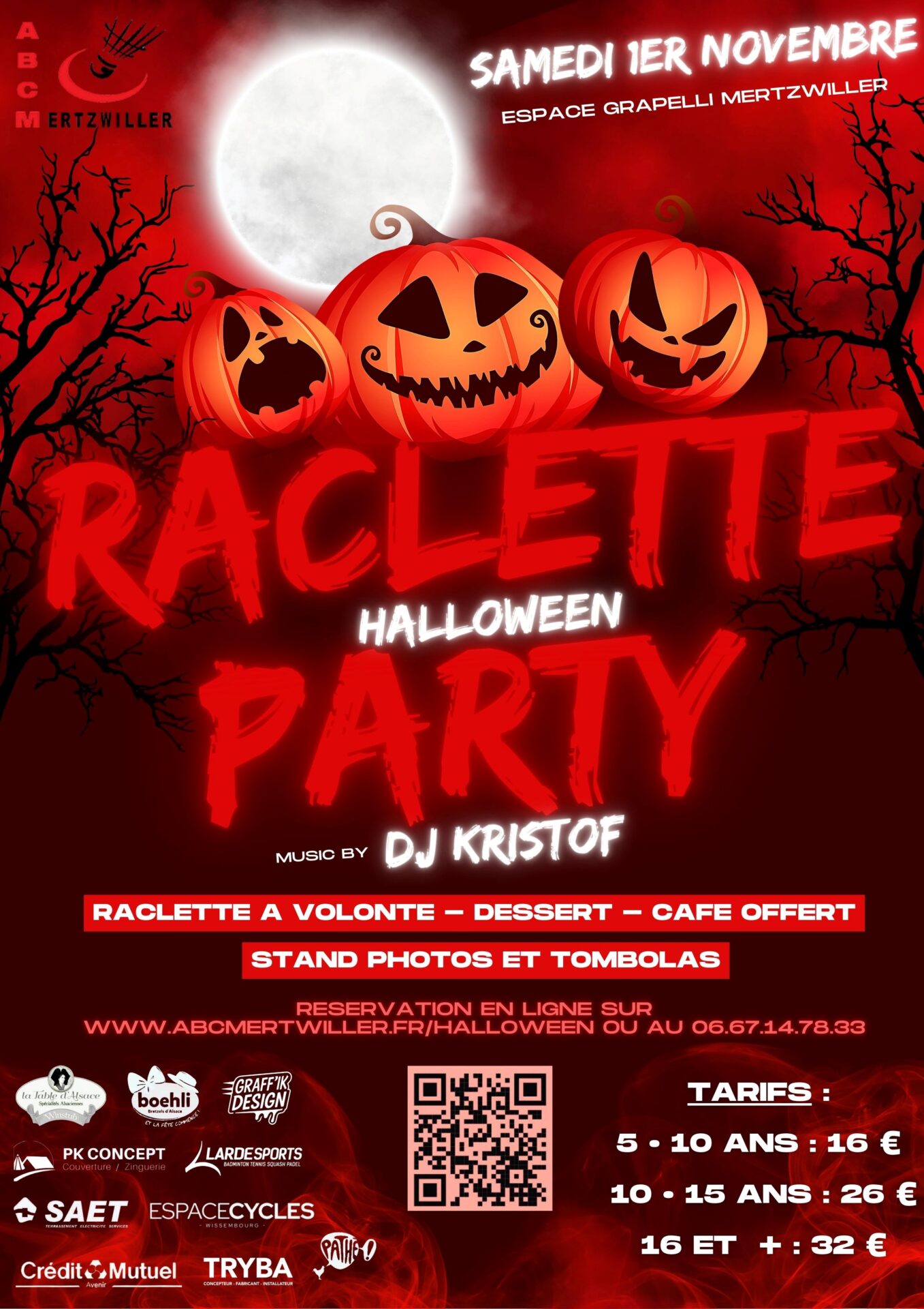Raclette Halloween Party