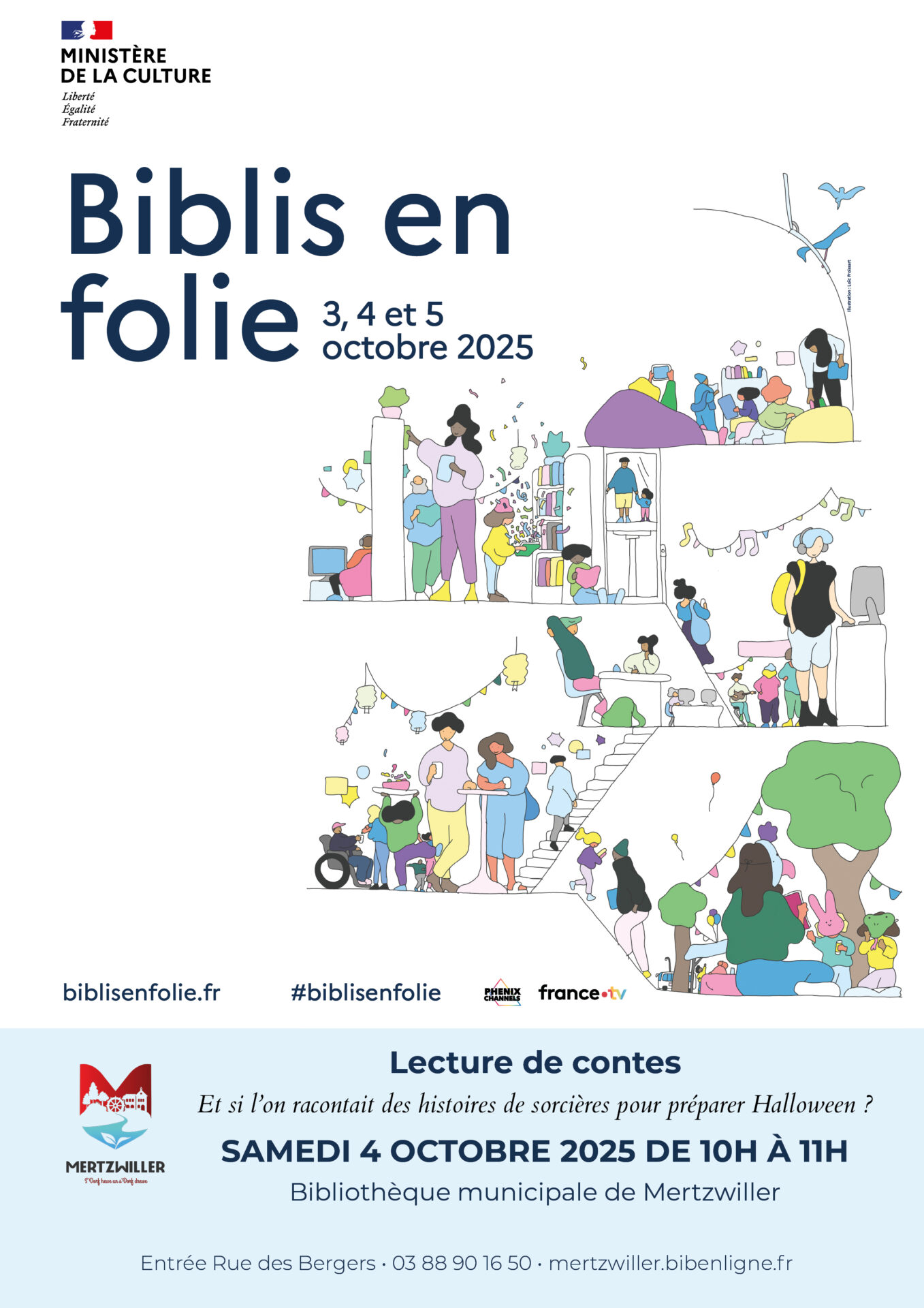 Biblis en folie - Lecture de contes