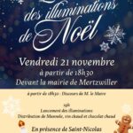 Lancement des illuminations de Noël