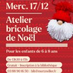 Atelier bricolage de Noël