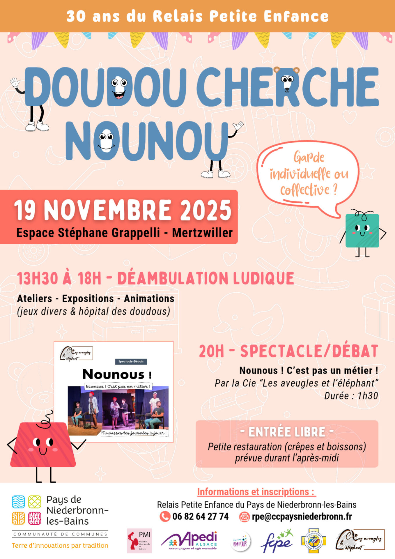 Doudou cherche nounou