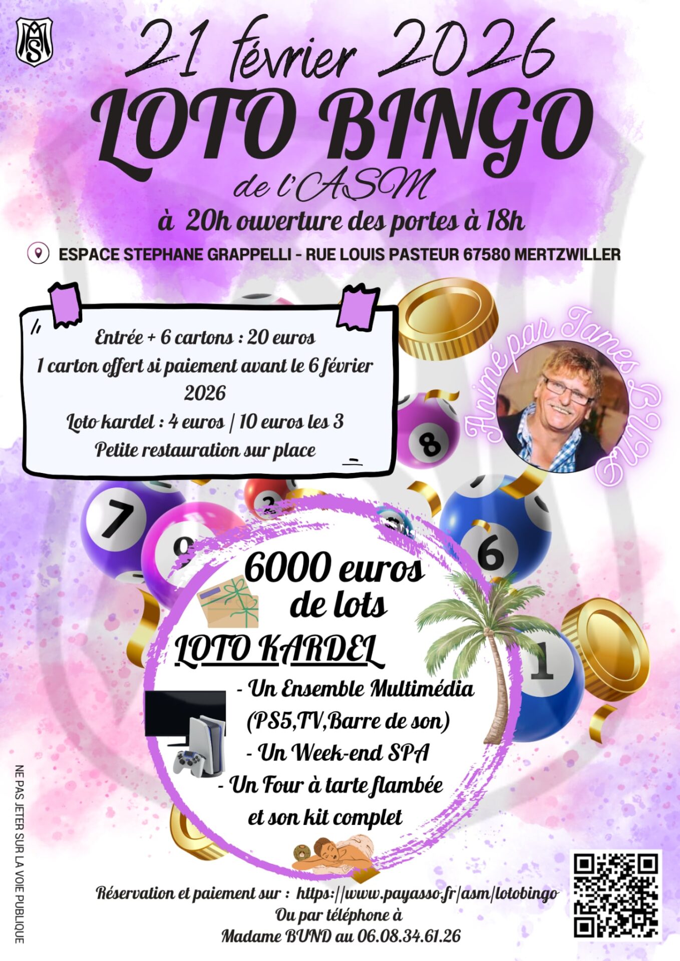 Loto Bingo de l'AS Mertzwiller