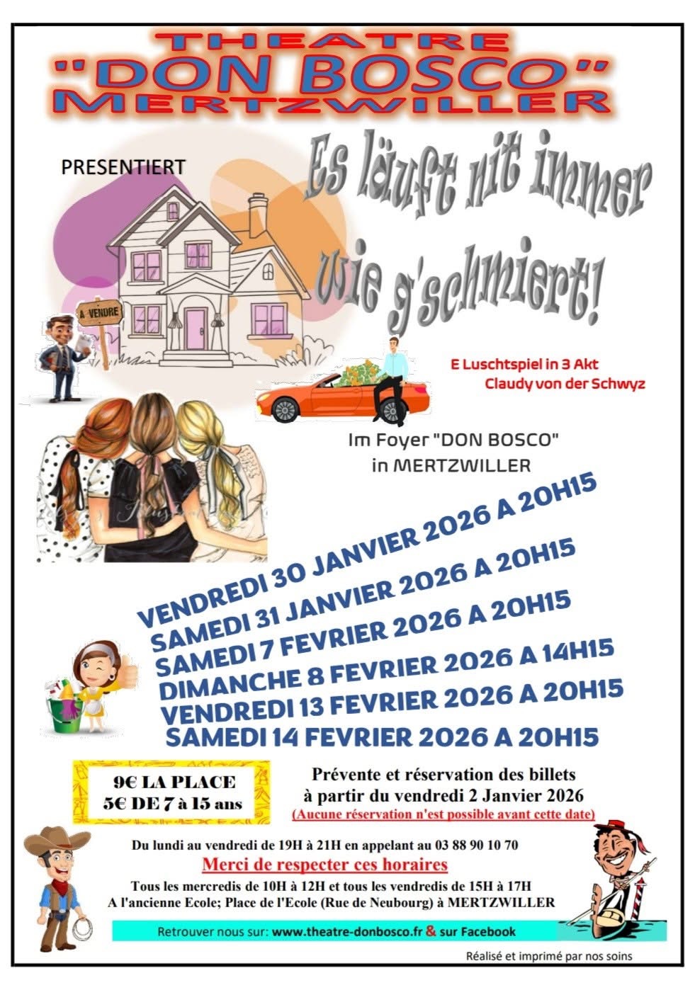 Théâtre Don Bosco : « Es läuft nit immer wie g’schmiert »