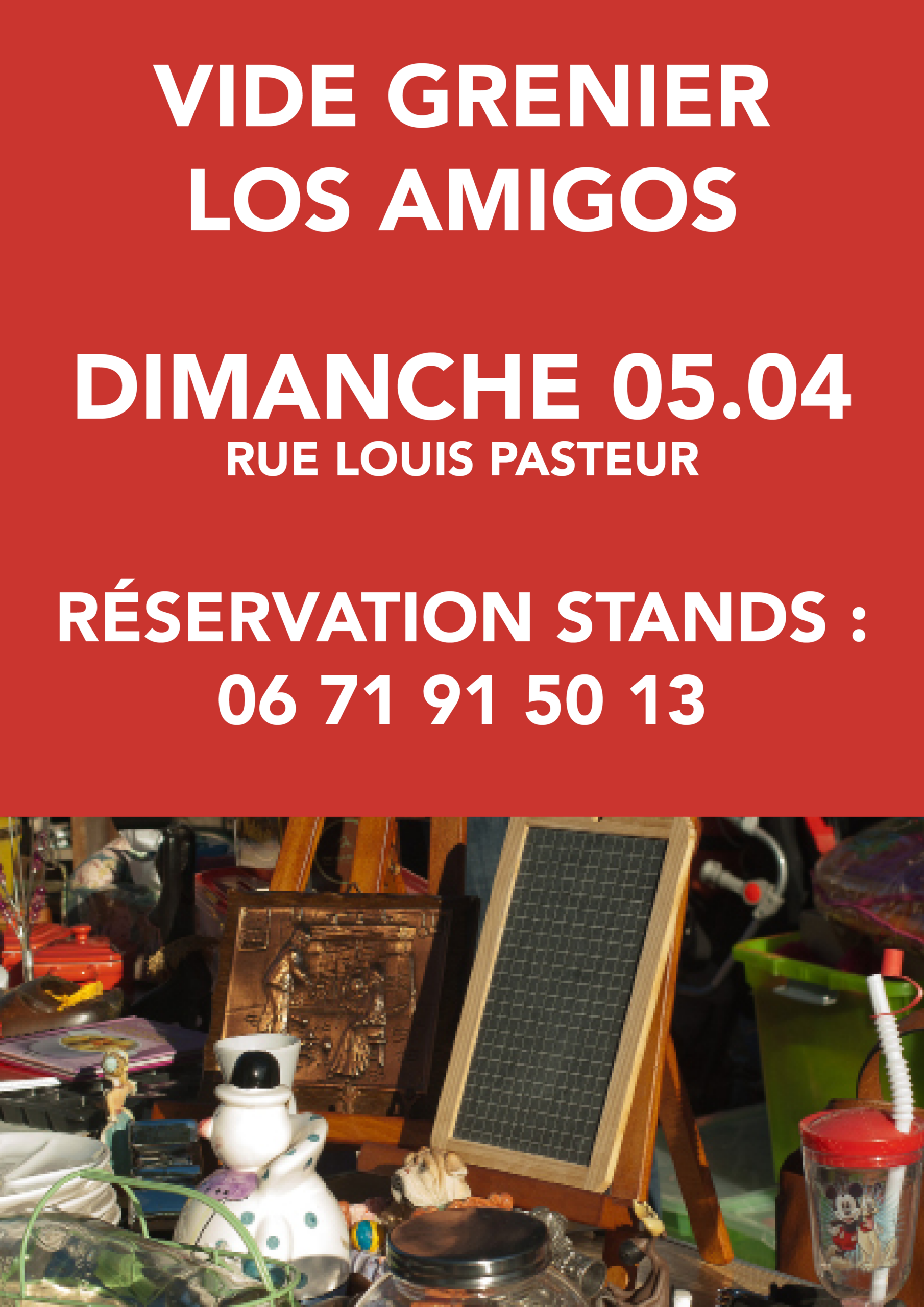 Vide grenier de Pâques de Los Amigos