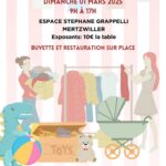 Bourse aux vêtements, jouets et articles de puériculture