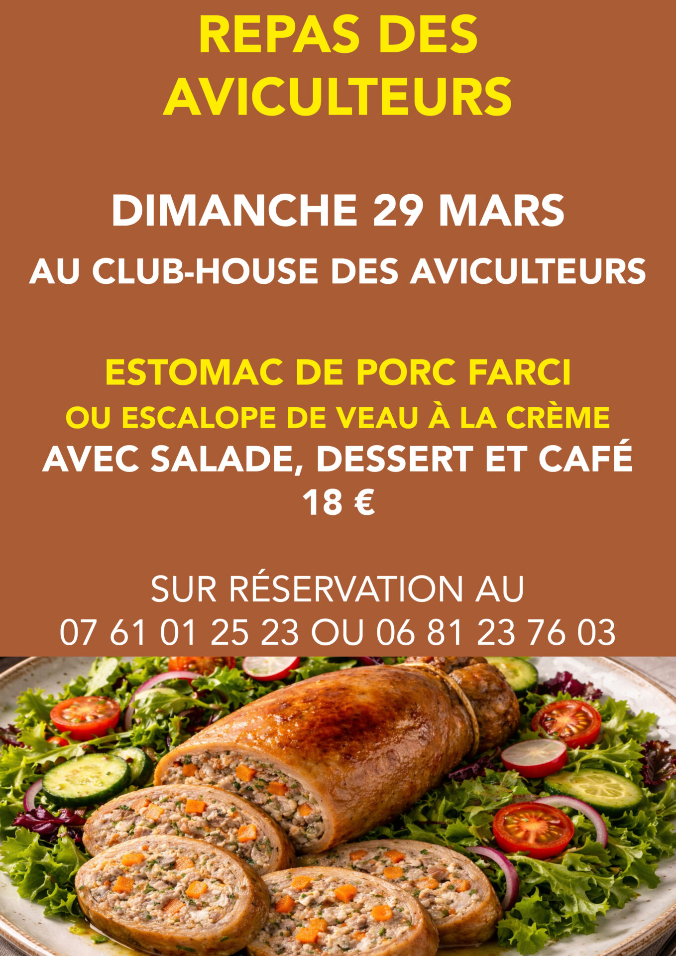 Repas des aviculteurs