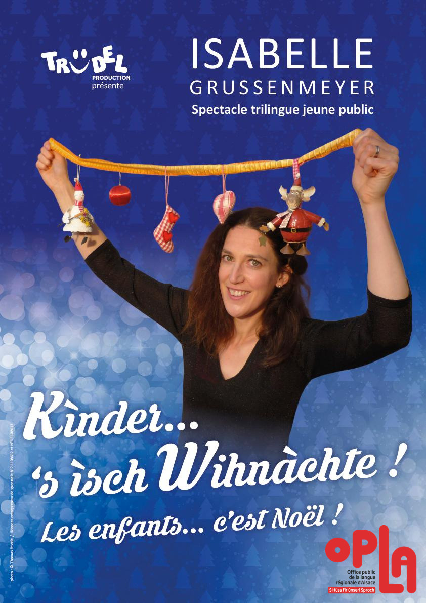 « Kinder… ‘s isch wihnachte ! » : Mercredi 02/12 à 15h30