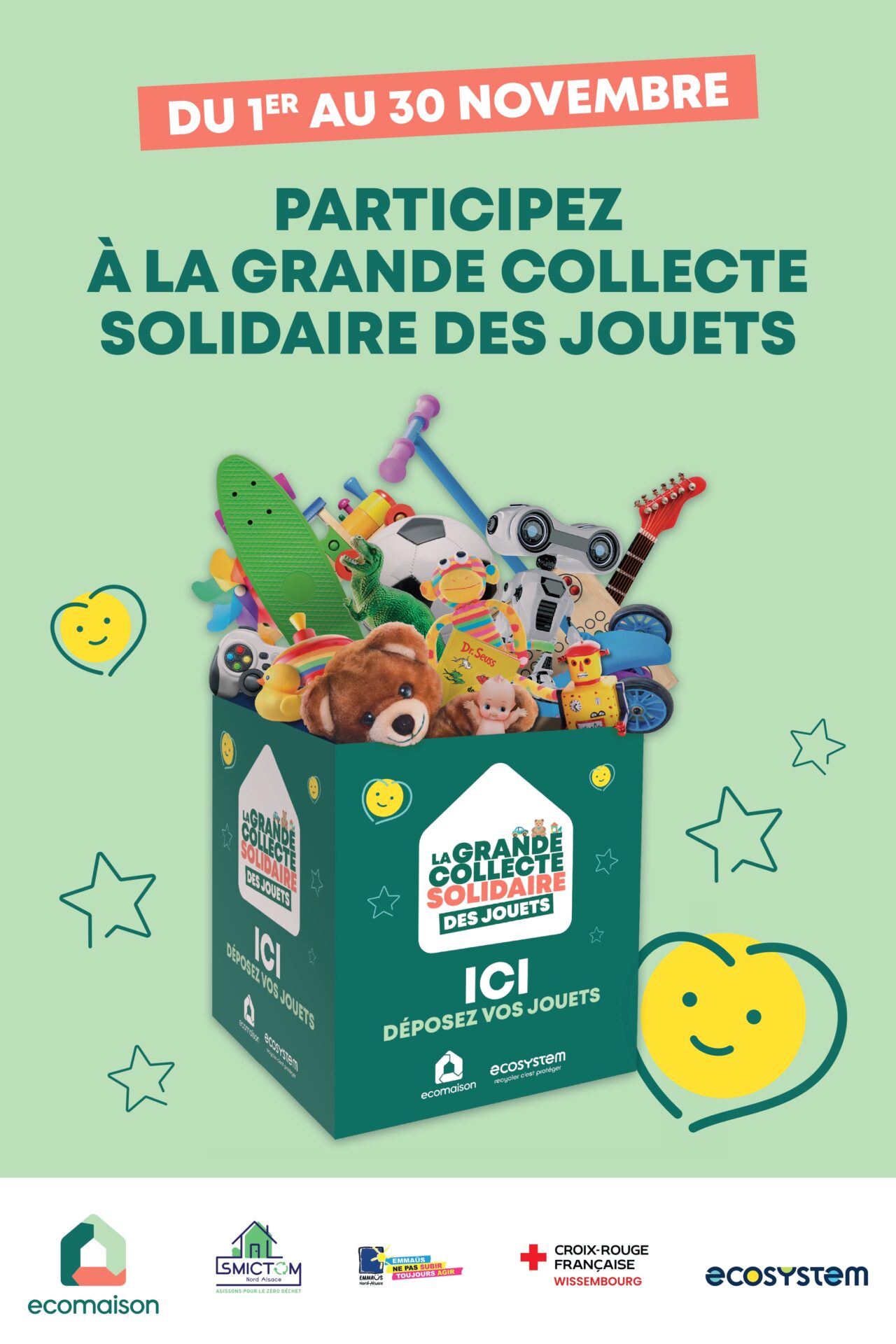 Grande collecte nationale de jouets